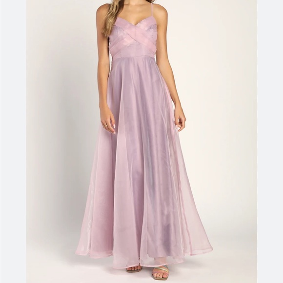 NWT Lulus Purple Maxi Dress (Medium) - Picture 2 of 5